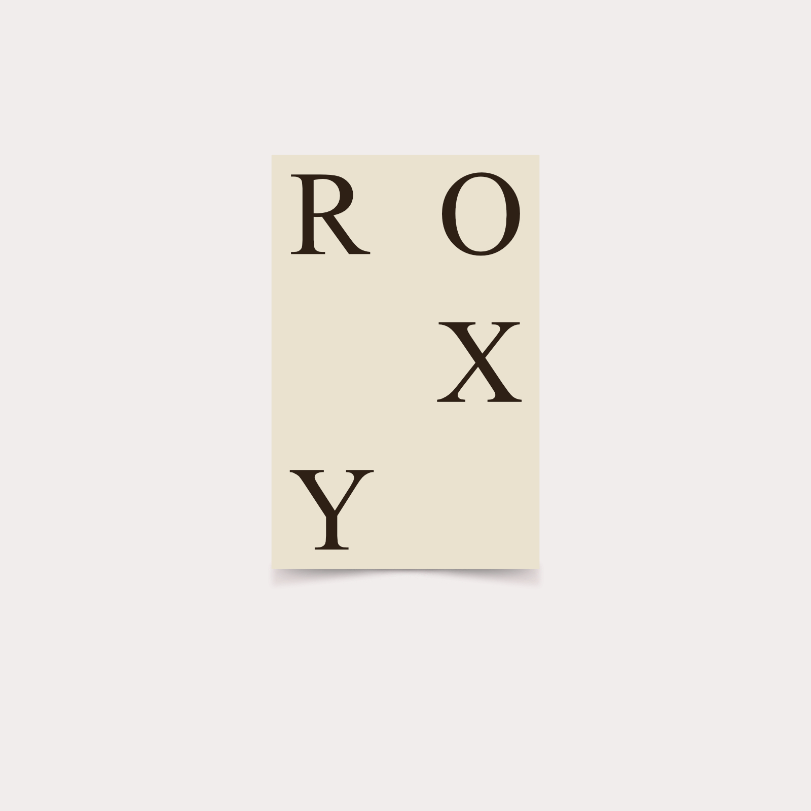Geboortekaart Roxy